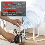 SOPORTE DISPENSADOR RACK PARA BIDON DE AGUA + BOQUILLA 