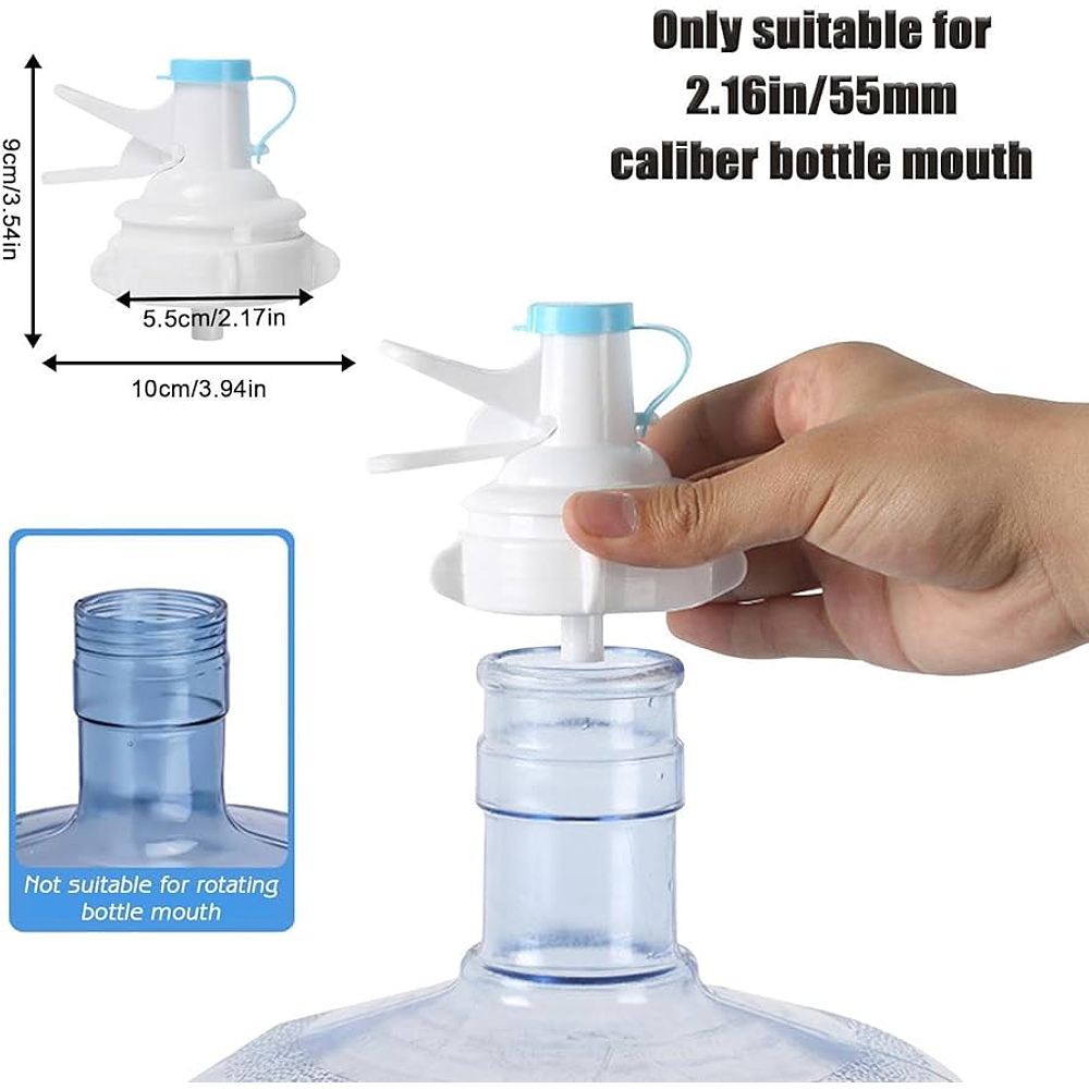 SOPORTE DISPENSADOR RACK PARA BIDON DE AGUA + BOQUILLA 