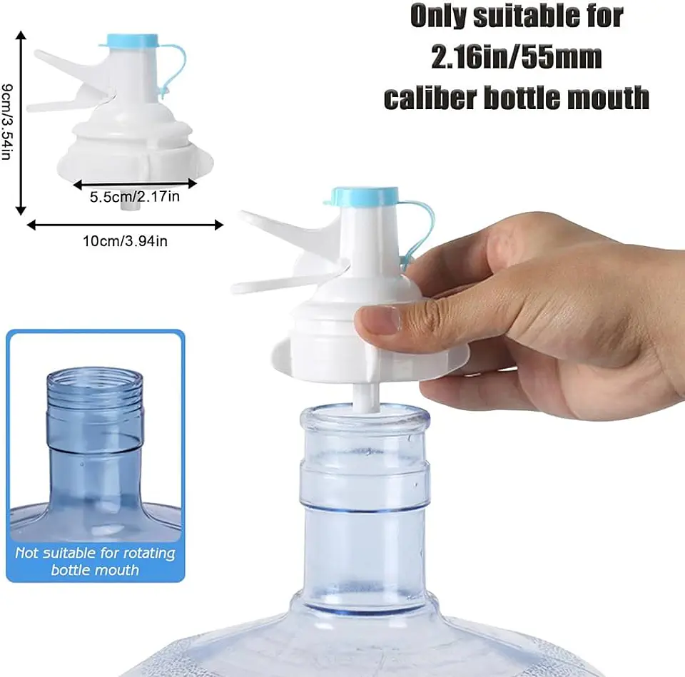 SOPORTE DISPENSADOR RACK PARA BIDON DE AGUA + BOQUILLA  7