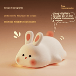 LAMPARA DE NOCHE BIG FACE RABBIT CON SENSOR TÁCTIL 