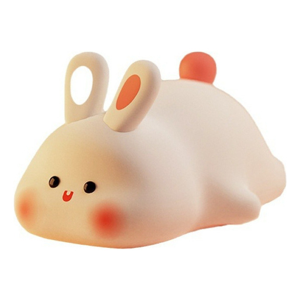 LAMPARA DE NOCHE BIG FACE RABBIT CON SENSOR TÁCTIL 