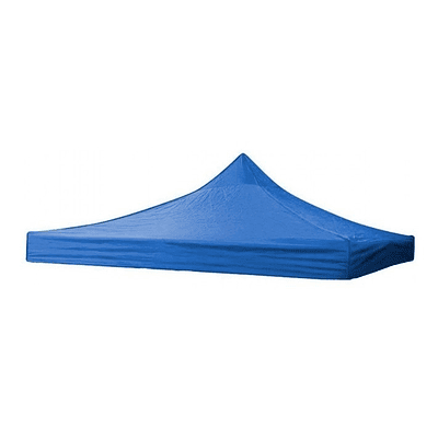 LONA, CARPA REPUESTO DE TOLDO 3x3 IMPERMEABLE FILTRO UV AZUL