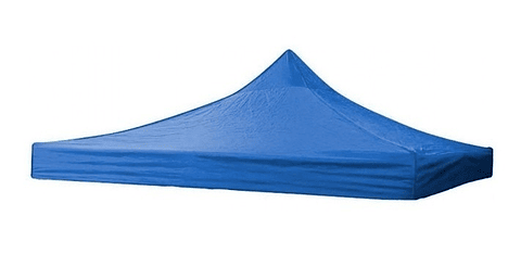 LONA, CARPA REPUESTO DE TOLDO 3x3 IMPERMEABLE FILTRO UV AZUL