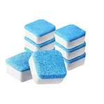 PACK DE 12 PASTILLAS EFERVESCENTES LIMPIEZA DE MAQUINA LAVADORA 