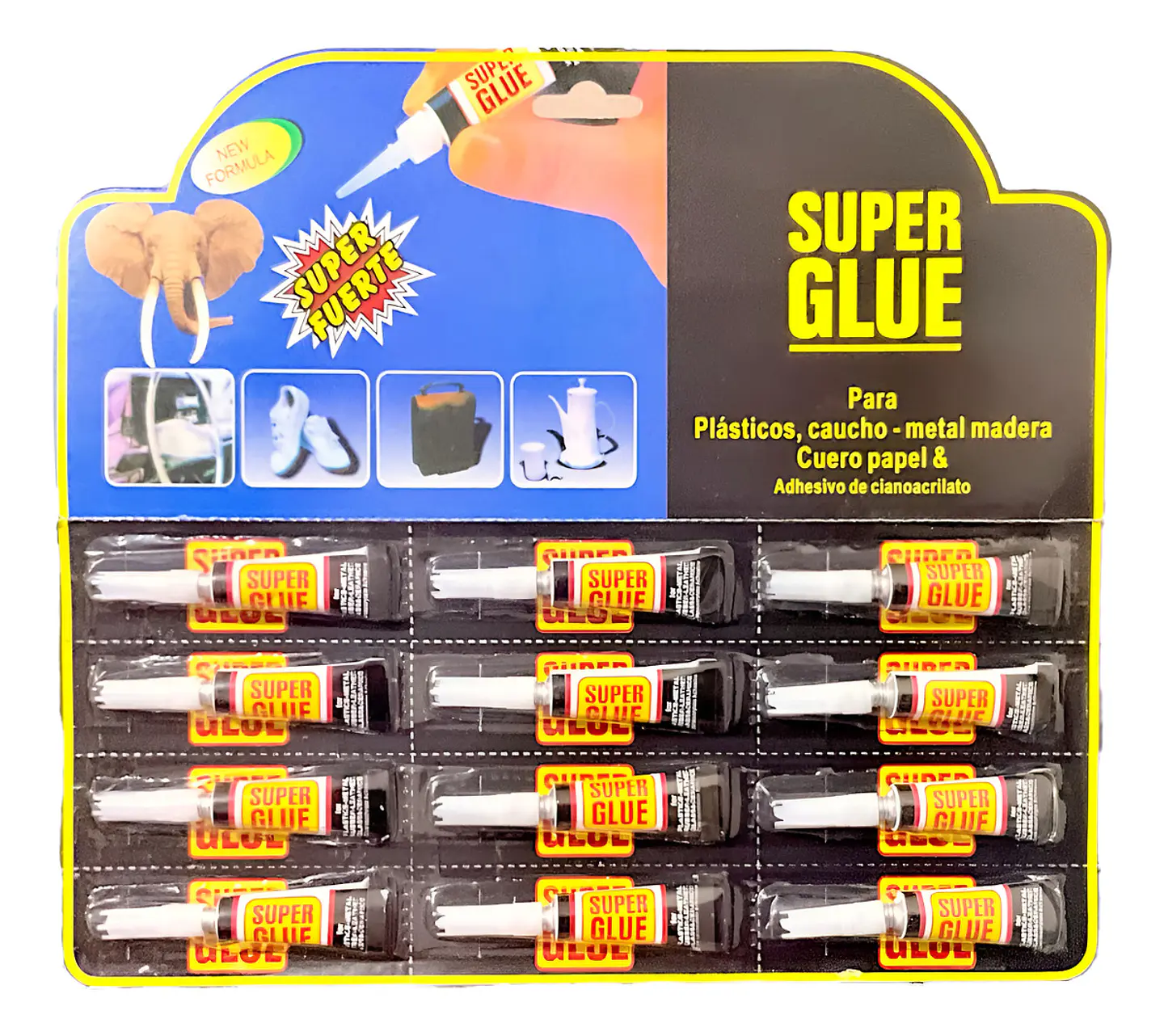 PACK 12 SUPER PEGAMENTO TIPO GOTITA  5