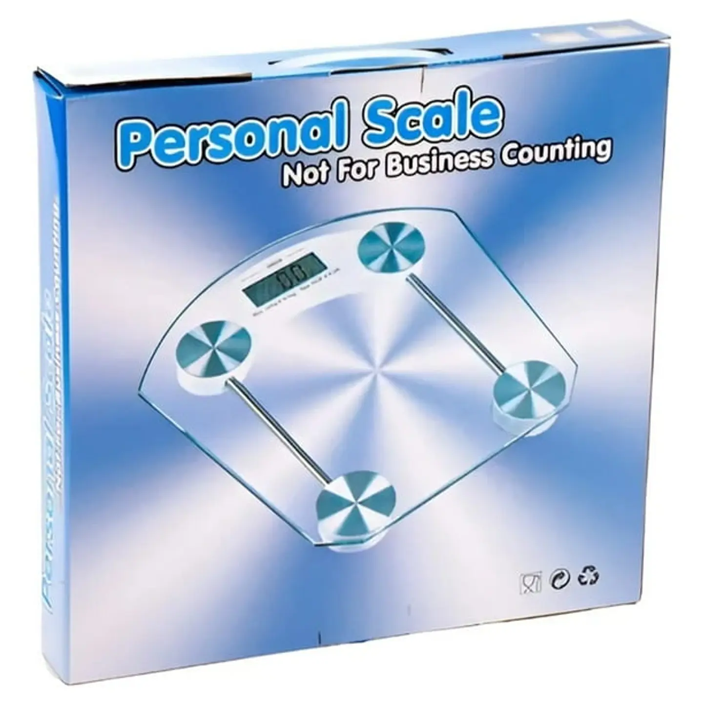 PESA BALANZA CORPORAL DIGITAL DE VIDRIO TEMPLADO 5