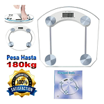 PESA BALANZA CORPORAL DIGITAL DE VIDRIO TEMPLADO