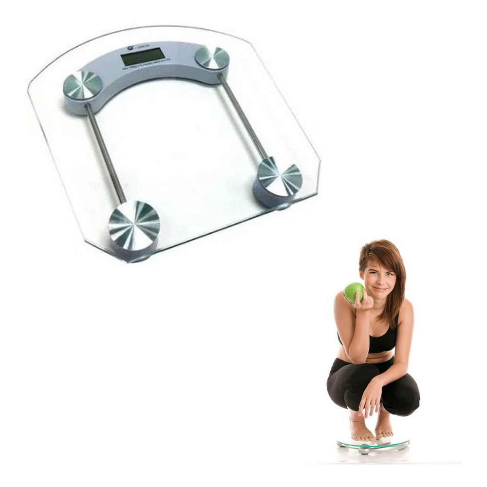PESA BALANZA CORPORAL DIGITAL DE VIDRIO TEMPLADO