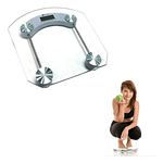 PESA BALANZA CORPORAL DIGITAL DE VIDRIO TEMPLADO