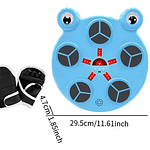 MAQUINA BOXEO MUSICAL 5 GOLPES NIÑOS KAWAI + GUANTES