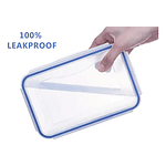 SET 3 TUPPERS HERMETICOS RECTANGULAR CON TAPA APTO PARA MICROONDAS