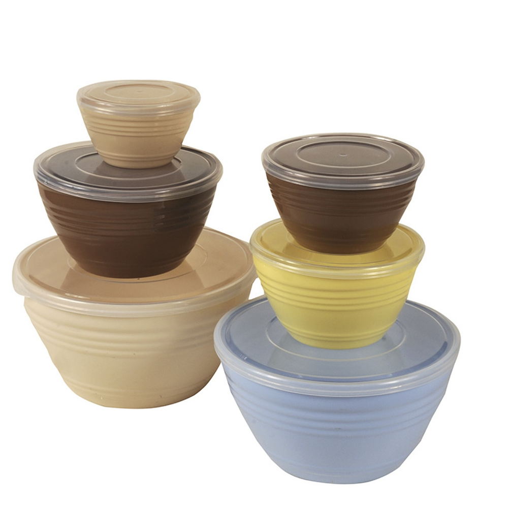 JUEGO DE 6 TAZONES BOWL CON TAPA 