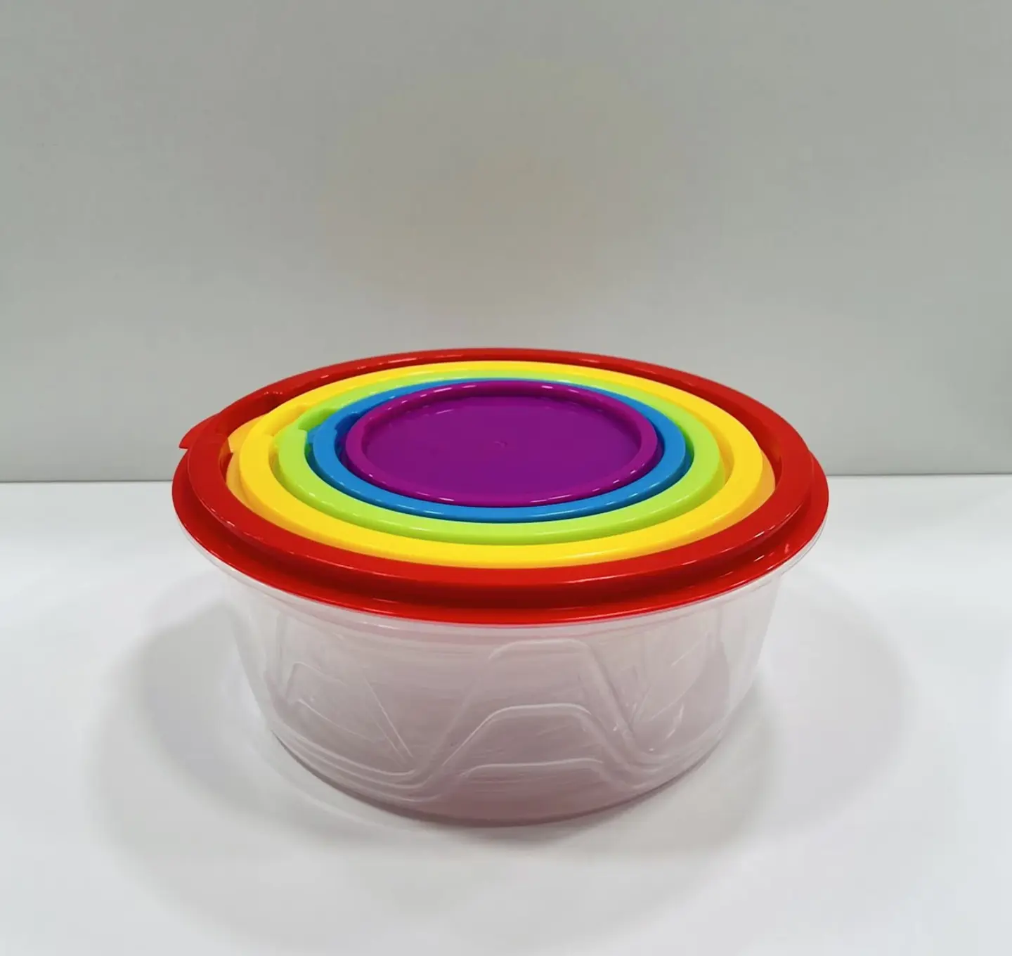 SET DE 5 TAPERS DE COLORES REDONDO  3