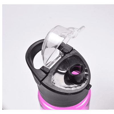 BOTELLA DE AGUA LISO CON FILTRO DE 600ML