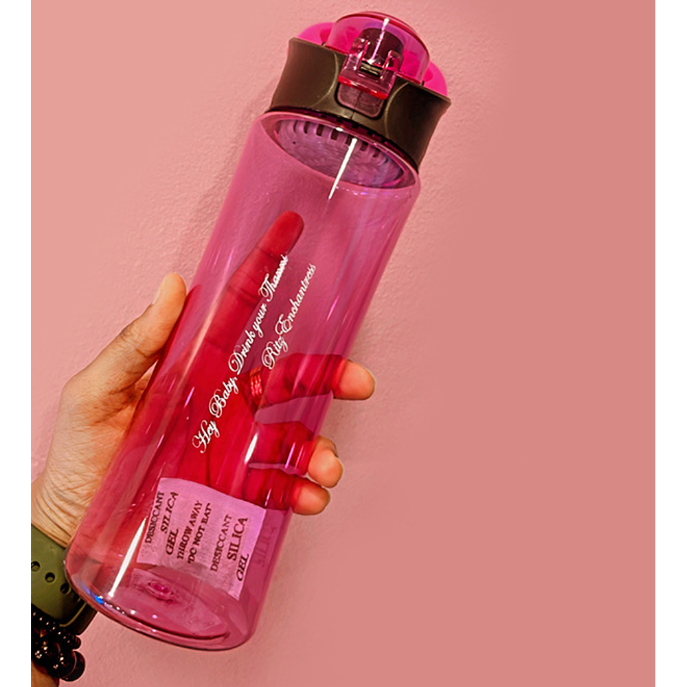 BOTELLA DE AGUA LISO CON FILTRO DE 600ML