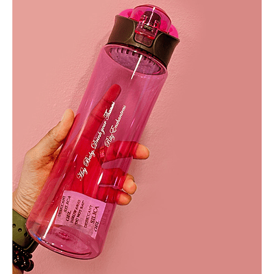 BOTELLA DE AGUA LISO CON FILTRO DE 600ML