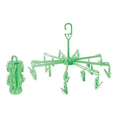 COLGADOR GIRATORIO 360 PLEGABLE DE 16 PERRITOS