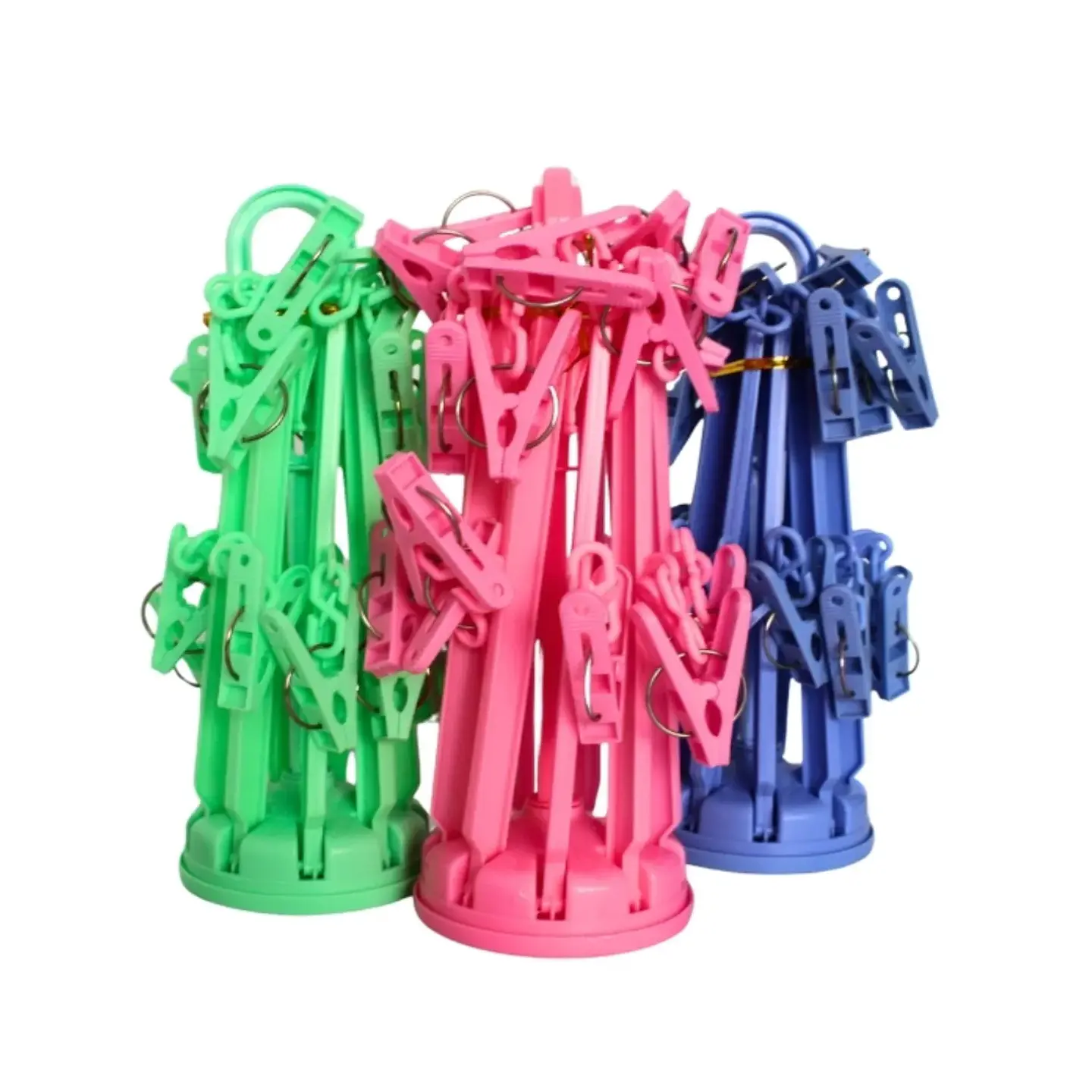 COLGADOR GIRATORIO 360 PLEGABLE DE 16 PERRITOS 3