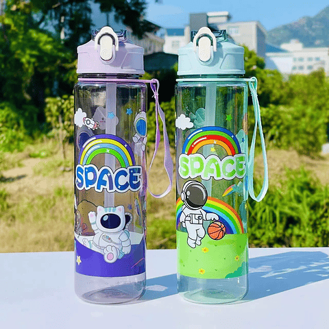 BOTELLA DE AGUA DISEÑO ASTRONAUTA 1100ML