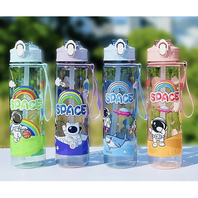 BOTELLA DE AGUA DISEÑO ASTRONAUTA 1100ML