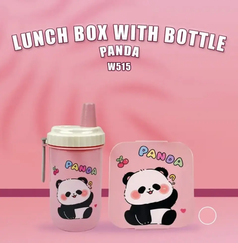 SET LONCHERA + TOMATODO PANDA KAWAI  5