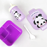 SET LONCHERA + TOMATODO PANDA KAWAI 