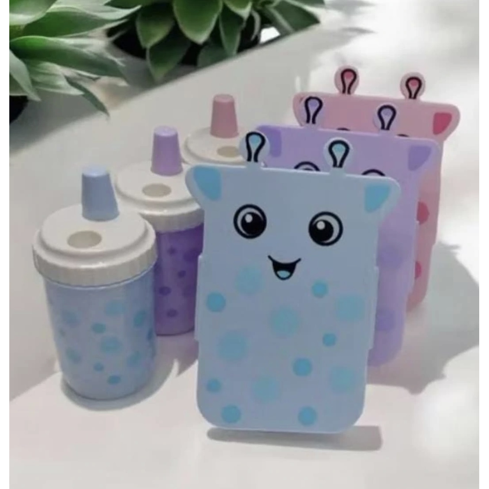 SET LONCHERA + TOMATODO JIRAFA KAWAI 