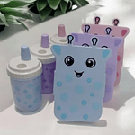 SET LONCHERA + TOMATODO JIRAFA KAWAI 