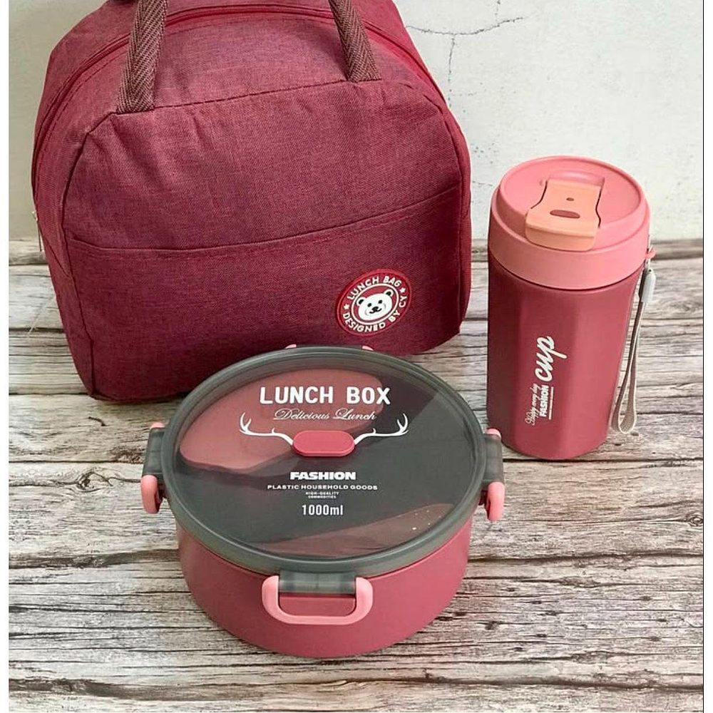 SET LONCHERA LUNCH BOX FASHION 