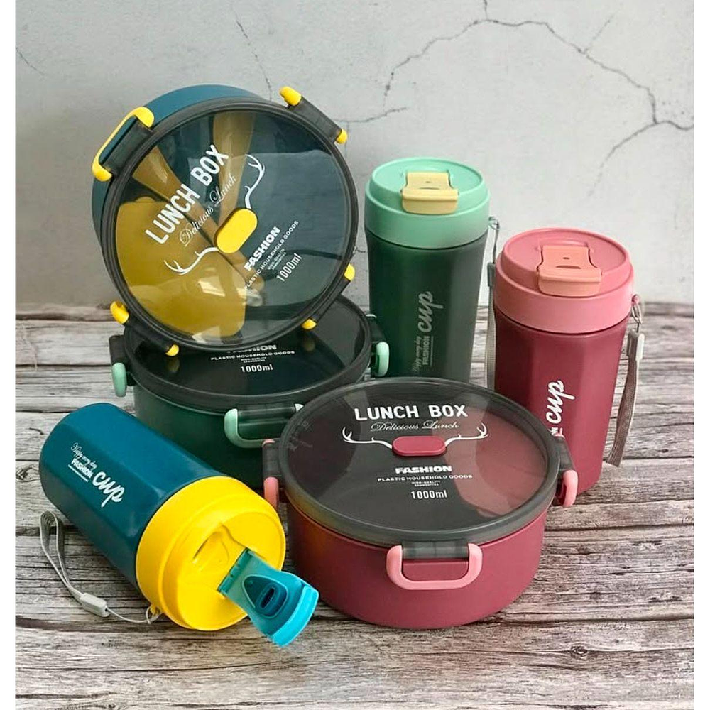 SET LONCHERA LUNCH BOX FASHION 