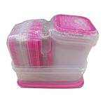 SET CONTENEDORES DE ALMACENAMIENTO DE 17 PIEZAS 