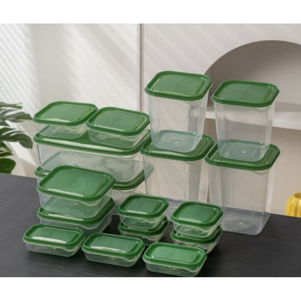 SET CONTENEDORES DE ALMACENAMIENTO DE 17 PIEZAS 