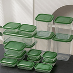 SET CONTENEDORES DE ALMACENAMIENTO DE 17 PIEZAS 