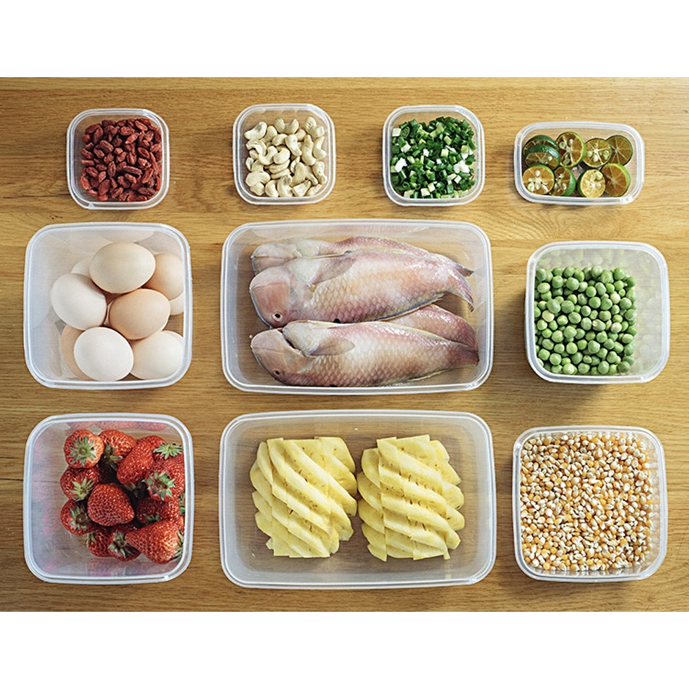 SET CONTENEDORES DE ALMACENAMIENTO DE 17 PIEZAS 