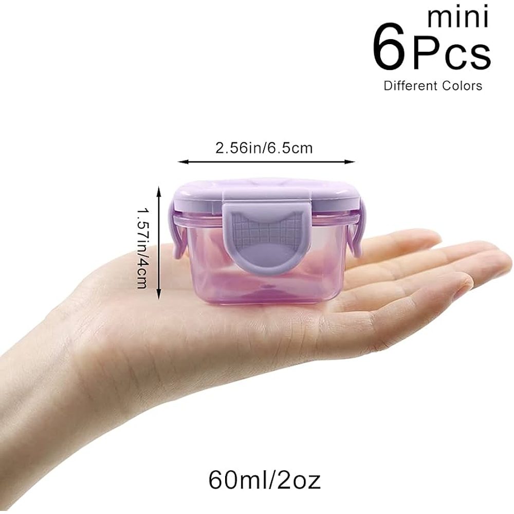 SET DE 4 MINI CONTENEDORES DE COLORES 