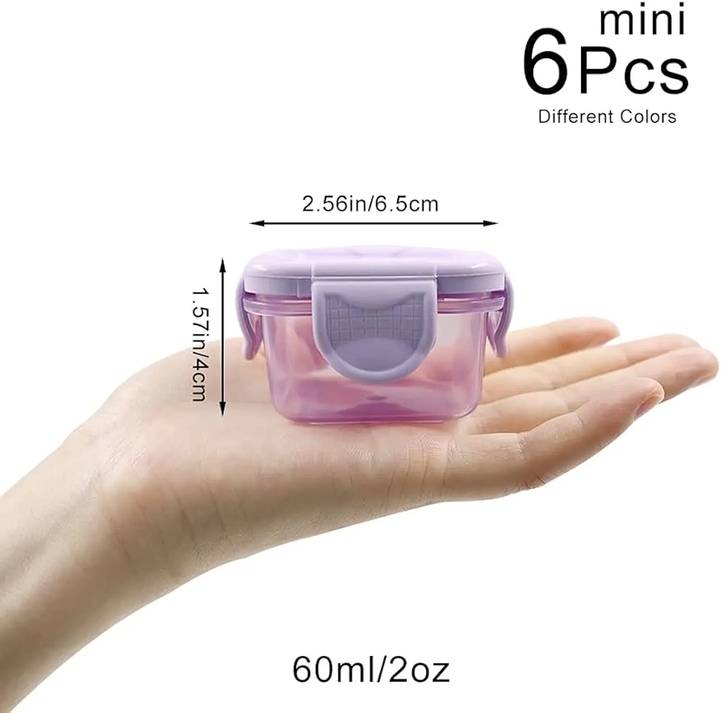 SET DE 4 MINI CONTENEDORES DE COLORES  20