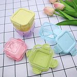SET DE 4 MINI CONTENEDORES DE COLORES 