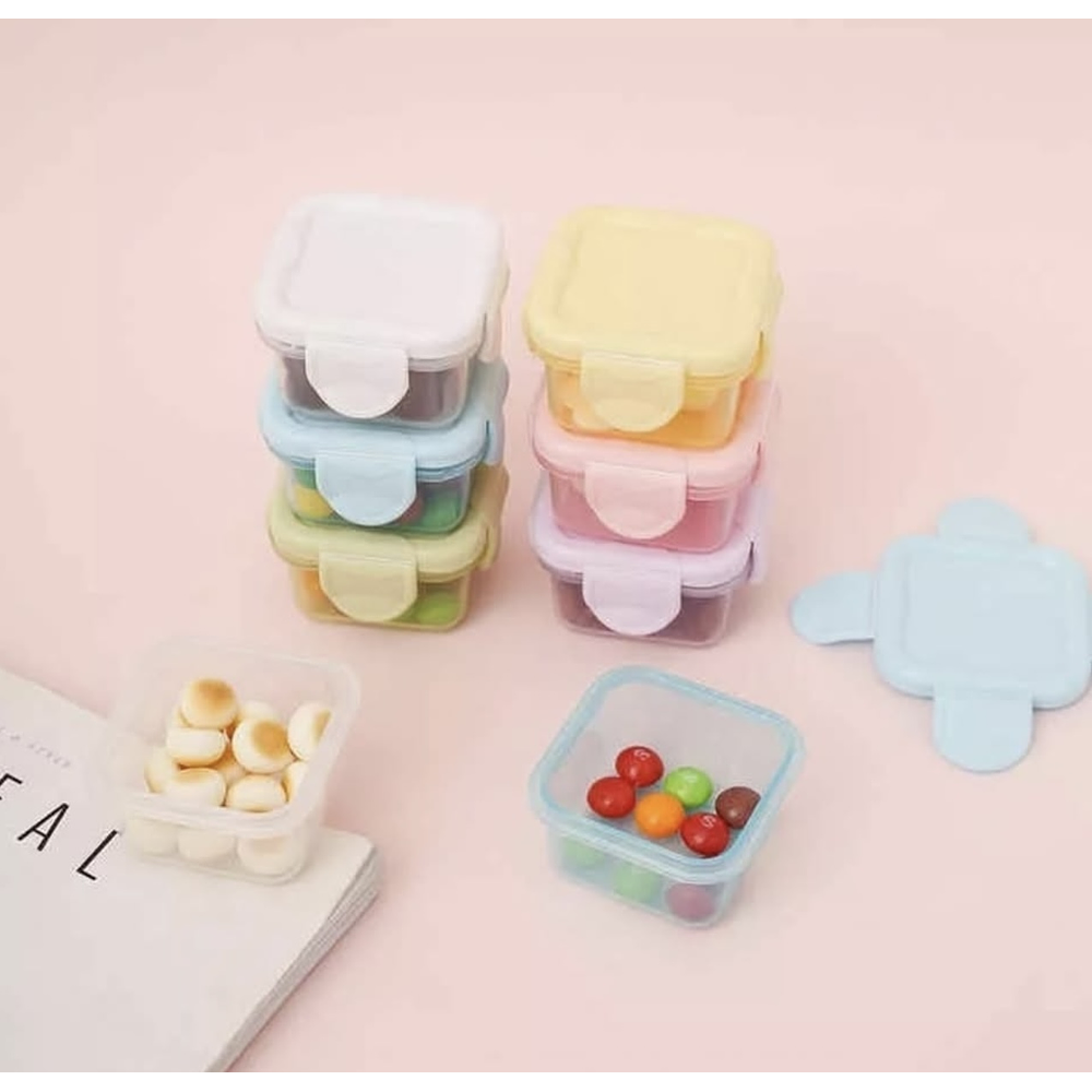 SET DE 4 MINI CONTENEDORES DE COLORES 