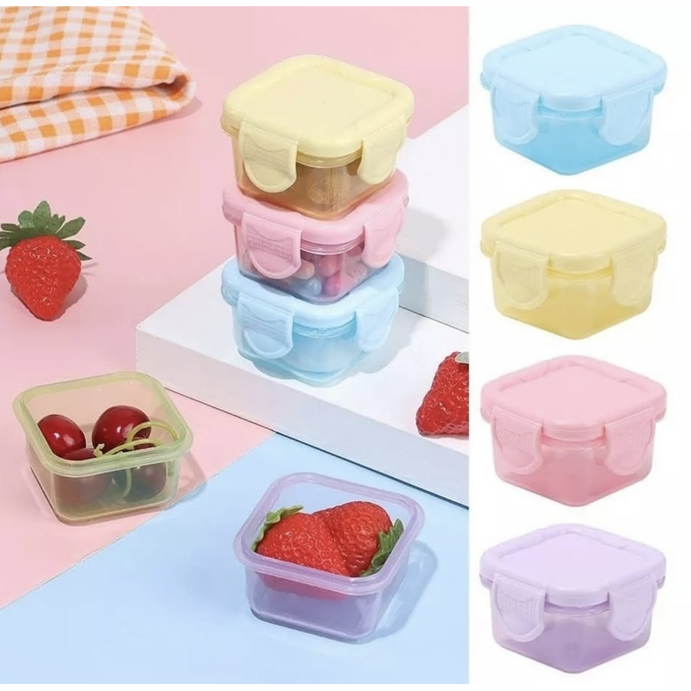 SET DE 4 MINI CONTENEDORES DE COLORES 