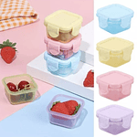SET DE 4 MINI CONTENEDORES DE COLORES 