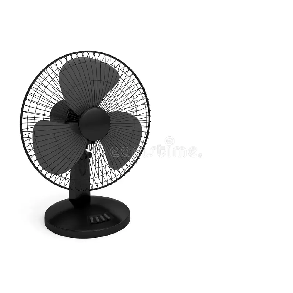 VENTILADOR DE MESA 220V 16'' 3 ASPAS 3 VELOCIDADES 
