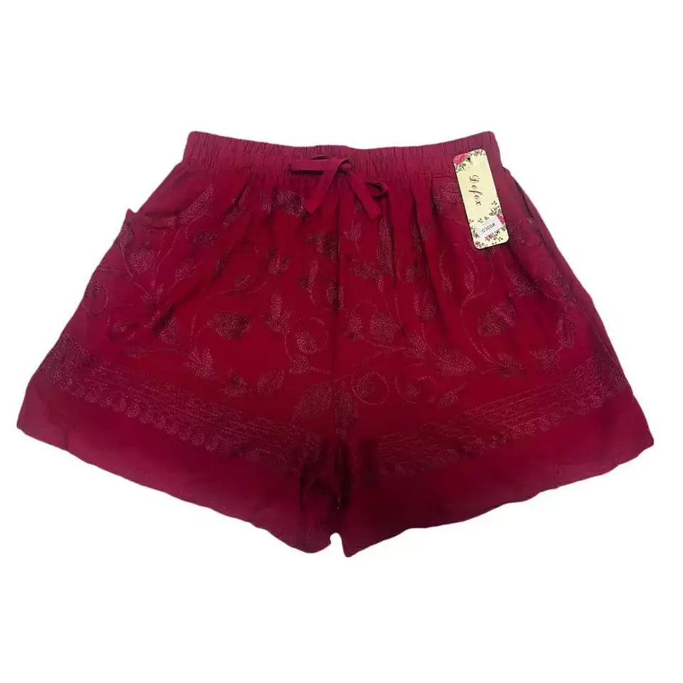 SHORT BORDADO LISO DAMA L-XL-XXL 2