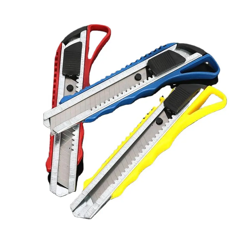 CORTA CARTON CALIDAD COLORES 18CM 8