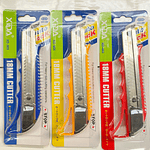 CORTA CARTON CALIDAD COLORES 18CM