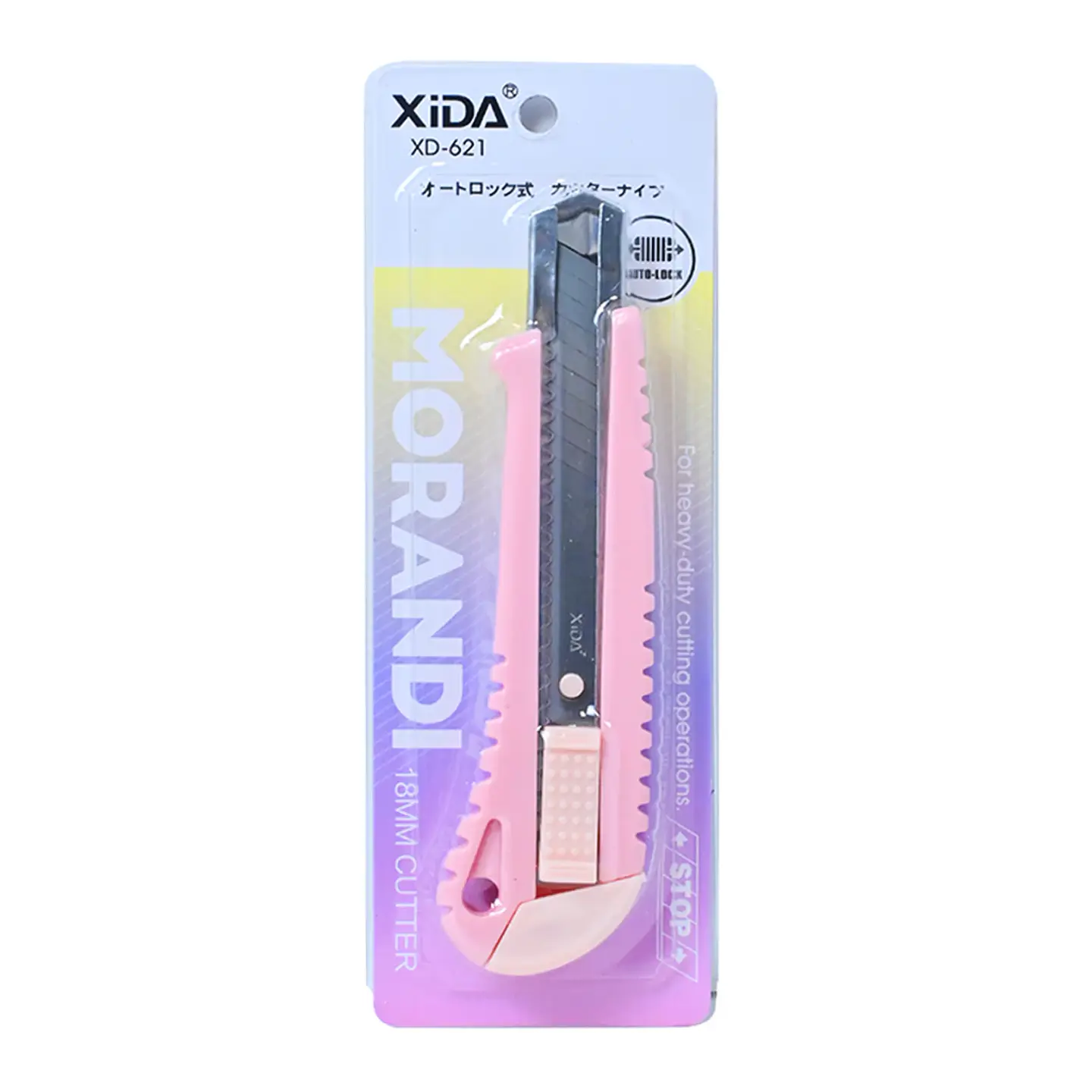 CORTA CARTON CALIDAD COLORES PASTEL 18CM 6