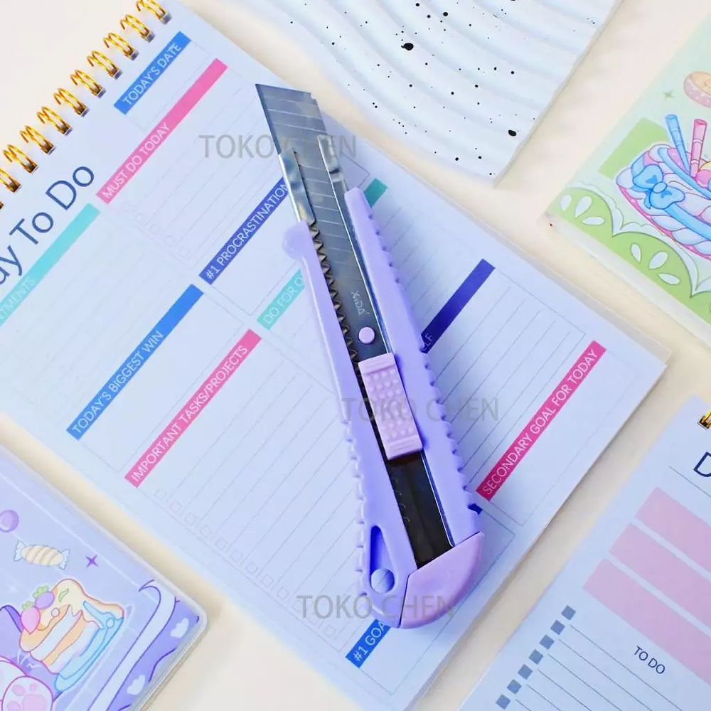 CORTA CARTON CALIDAD COLORES PASTEL 18CM