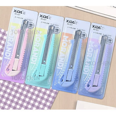 CORTA CARTON CALIDAD COLORES PASTEL 18CM