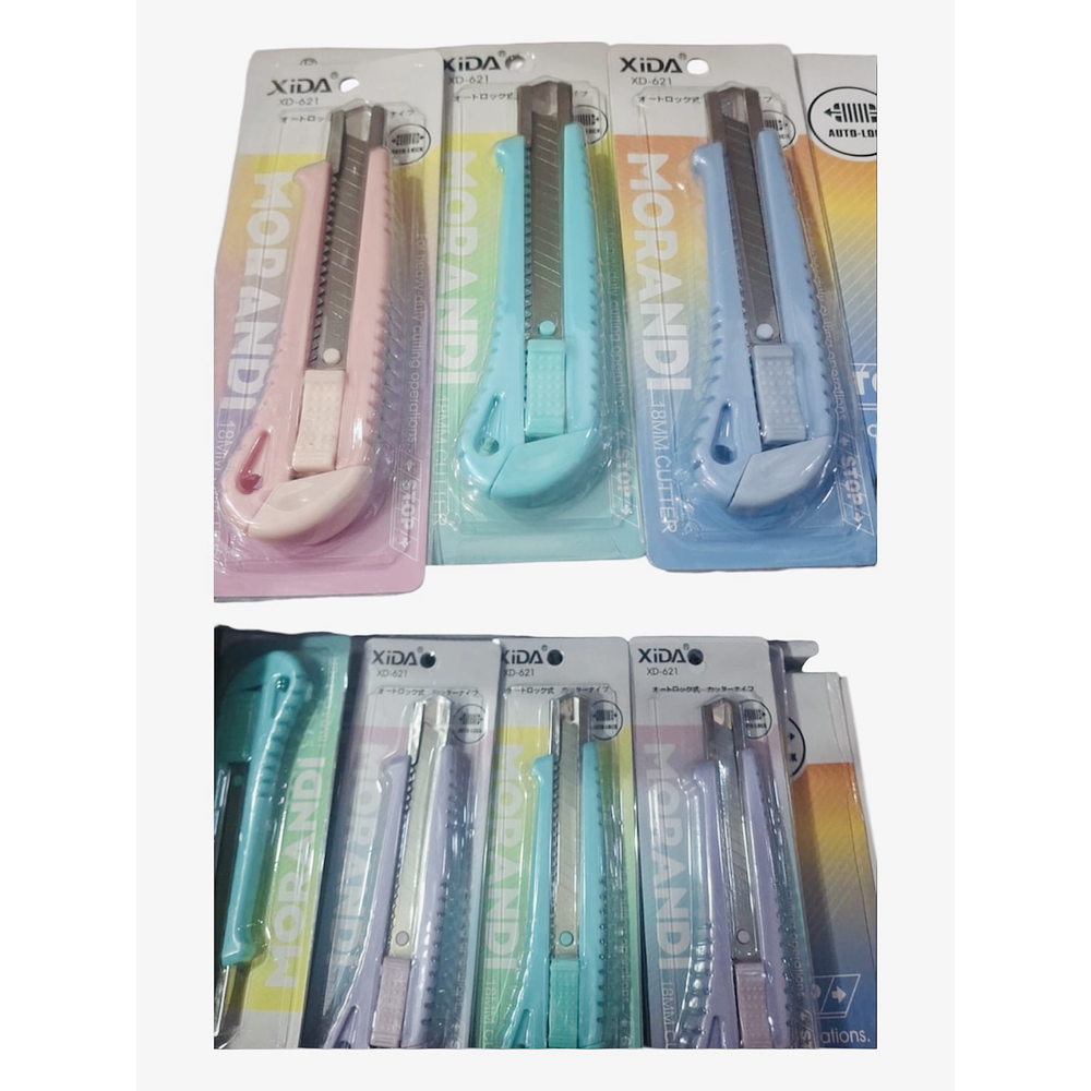 CORTA CARTON CALIDAD COLORES PASTEL 18CM