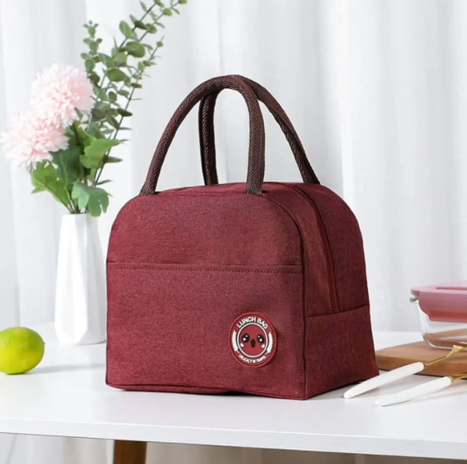 BOLSO LONCHERA TÉRMICA COLOR LISO  5