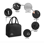 BOLSO LONCHERA TÉRMICA COLOR LISO 